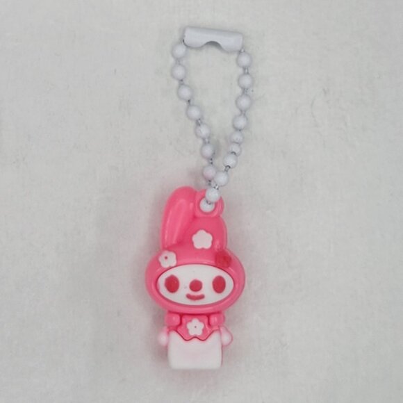 My Melody Hello Kitty & Friends Keychain Sanrio Set Of 10 Charms My Melo Figures - Picture 12 of 13